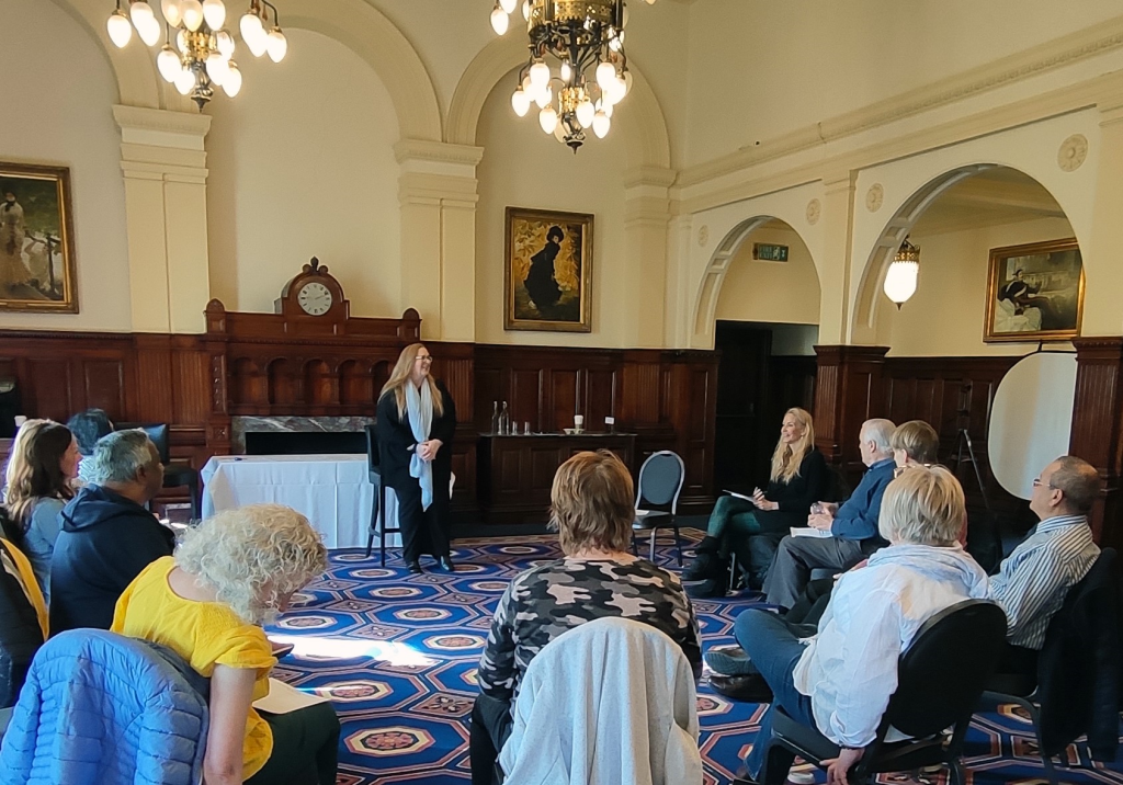 Kate at the River Room - Hypnotherapy training for healthcare professionals