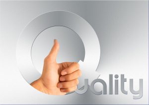 Quality mark and thumbs up - best hypnotherapy course blog 
