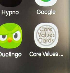 Core Values app